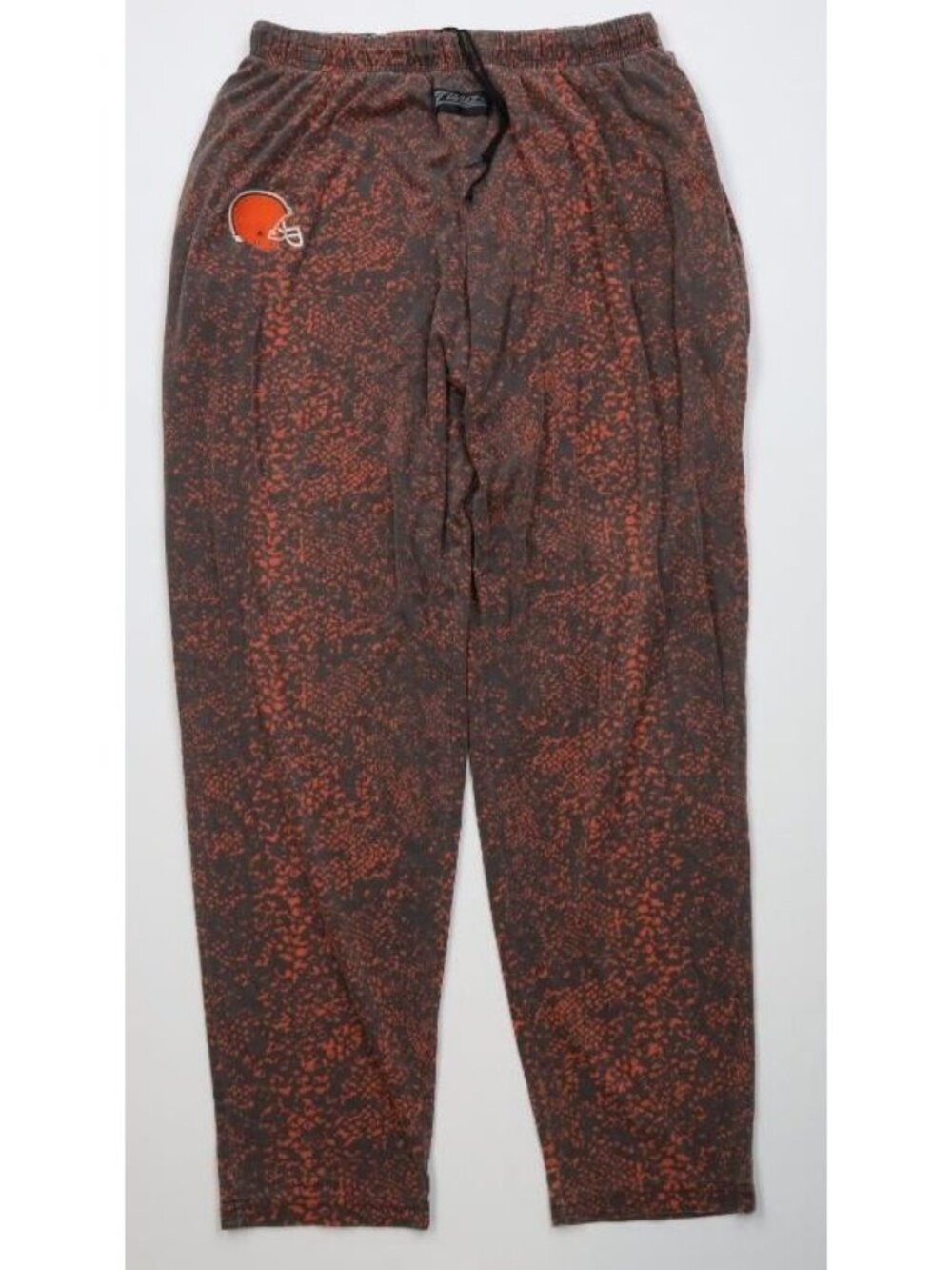 Vtg 90s Zubaz Mens XL Faded Cleveland Browns Football Tapered Leg Harem Pants